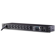CyberPower PDU31002 unidad de distribución de energía (PDUs) 8 salidas AC 1U Negro