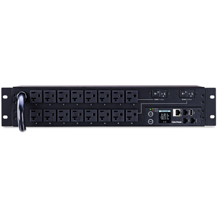 CyberPower PDU31003 unidad de distribución de energía (PDUs) 16 salidas AC 2U Negro