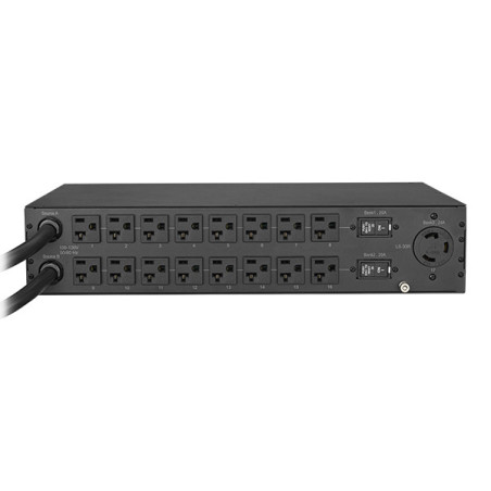 CyberPower PDU30MT17AT unidad de distribución de energía (PDUs) 17 salidas AC 2U Negro