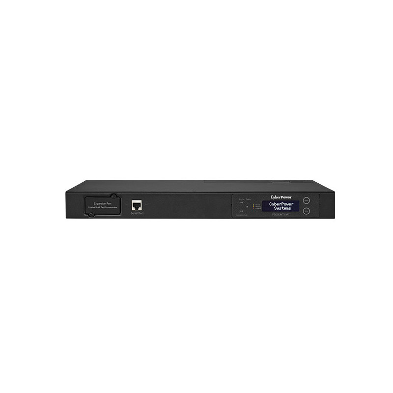 CyberPower PDU20MT10AT unidad de distribución de energía (PDUs) 10 salidas AC 1U Negro