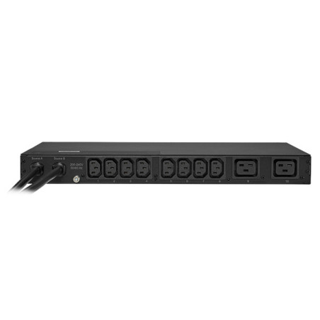 CyberPower PDU20MHVT10AT unidad de distribución de energía (PDUs) 10 salidas AC 1U Negro