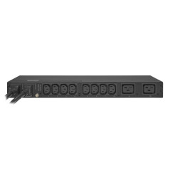 CyberPower PDU20MHVIEC10AT unidad de distribución de energía (PDUs) 10 salidas AC 1U Negro