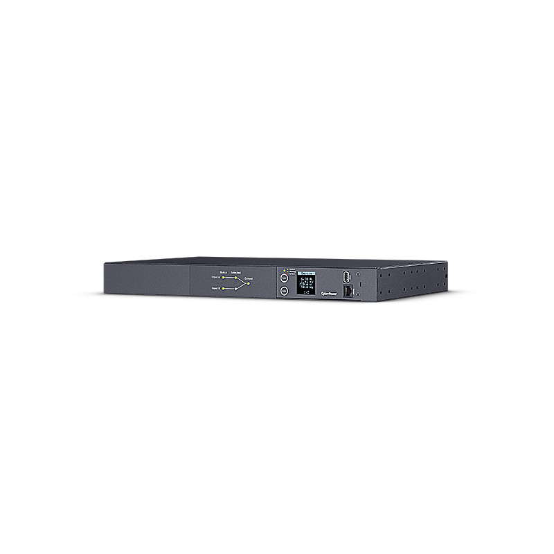 CyberPower PDU24004 unidad de distribución de energía (PDUs) 12 salidas AC 1U Negro