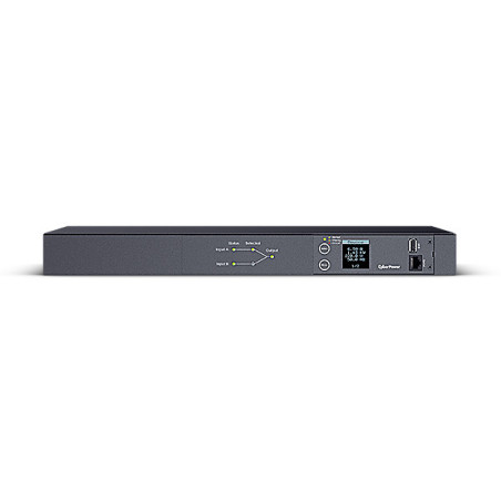 CyberPower PDU24004 unidad de distribución de energía (PDUs) 12 salidas AC 1U Negro
