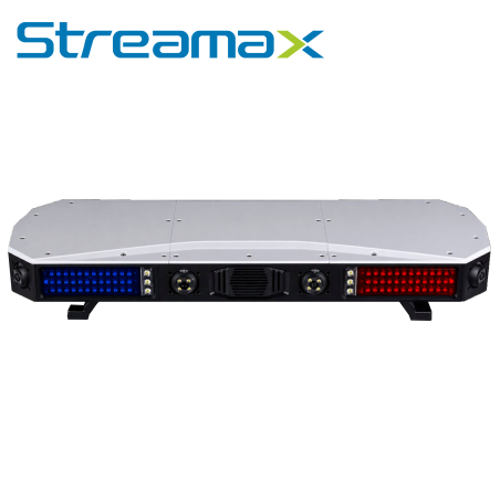 BARRA DE LUCES INTELIGENTES INTEGRADA STREAMAX MPL100-POLICE / 8 CAMARAS HD IA + 1 CAMARA PTZ HD / PANTALLA TOUCH HD 10.1 PULGAD