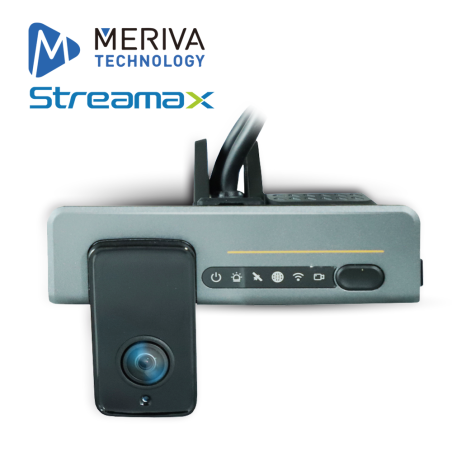 MDVR móvil DVR móvil compacto AI integrada Doble cámara integrada 4G STREAMAX - MERIVA ADPLUS 2.0