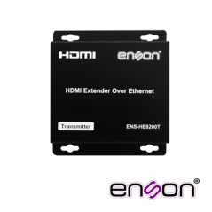 Kit extensor HDMI por IP transmisión HDMI por IP 1080p alcance 100 m ENSON ENS-HE8200
