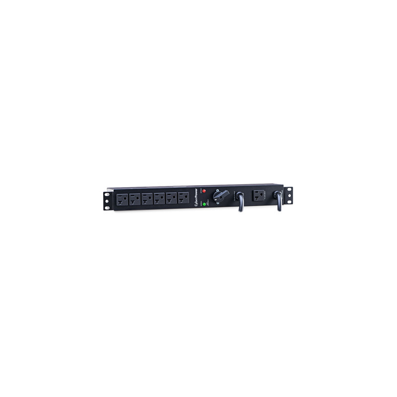 CyberPower MBP20A6 unidad de distribución de energía (PDUs) 6 salidas AC 1U Negro