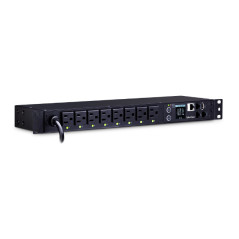 CyberPower PDU81001 unidad de distribución de energía (PDUs) 8 salidas AC 1U Negro