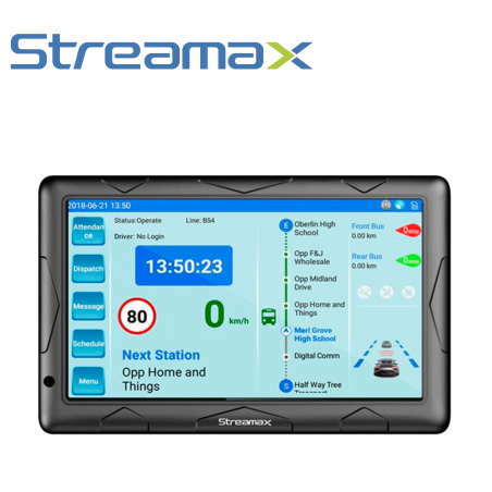 Display del conductor / Terminal inteligente para vehículo 10.1 PULGADAS TOUCH CONECTOR DIN 10 PINES STREAMAX - MERIVA MXPAD