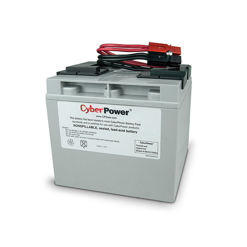 CyberPower RB12170X2A batería para sistema UPS Sealed Lead Acid (VRLA) 12 V 17 Ah