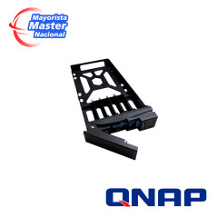 QNAP TRAY-25-NK-BLK01 SSD TRAY FOR 2.5" DRIVES WITHOUT KEY LOCK, BLACK, PLASTIC , TOOLESS