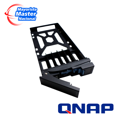 QNAP TRAY-25-NK-BLK02 SSD TRAY FOR 2.5" DRIVES WITHOUT KEY LOCK, BLACK, PLASTIC