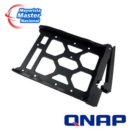 QNAP TRAY-35-NK-BLK02 HDD TRAY FOR 3.5" AND 2.5" DRIVES WITHOUT KEY LOCK, BLACK, PLASTIC WITH 6 X SCREWS FOR 2.5" HDD & 8 X SCRE