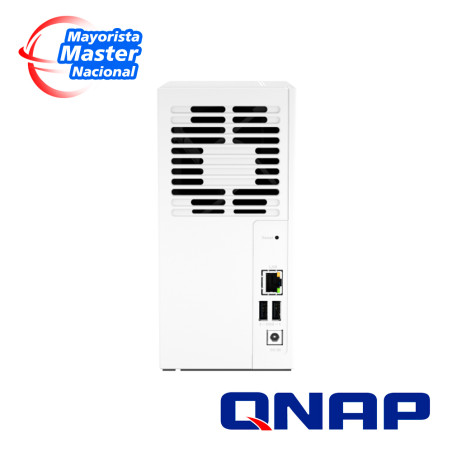 NAS 2 bahías Memoria RAM 2GB Procesador ARM Cortex-A55 QNAP TS-233-US