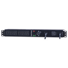 CyberPower MBP15A6 unidad de distribución de energía (PDUs) 6 salidas AC 1U Negro