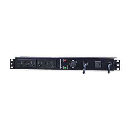 CyberPower MBP15A6 unidad de distribución de energía (PDUs) 6 salidas AC 1U Negro