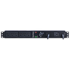 CyberPower MBP15A6 unidad de distribución de energía (PDUs) 6 salidas AC 1U Negro