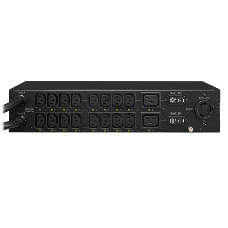 CyberPower PDU30SWHVT19ATNET unidad de distribución de energía (PDUs) 19 salidas AC 2U Negro