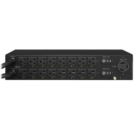 CyberPower PDU30SWT17ATNET unidad de distribución de energía (PDUs) 17 salidas AC 2U Negro