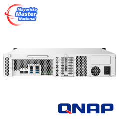 NAS Servidor de almacenamiento en red 8 bahías frontales SATA 6Gb/s 2 puertos 2.5GbE QNAP TS-832PXU-4G-US