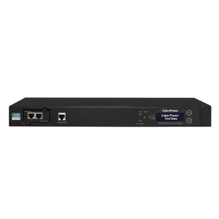 CyberPower PDU20SWHVIEC10ATNET unidad de distribución de energía (PDUs) 10 salidas AC 1U Negro
