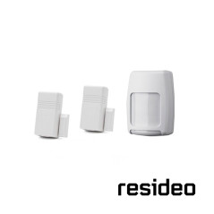 KIT DE SENSORES INALÁMBRICOS 2MRF1PRF 2 MAGNETOS 5816, DE PLASTICO, COLOR BLANCO/ 2 IMANES 5899/ 1 SENSOR DE MOVIMIENTO 5800PIR 