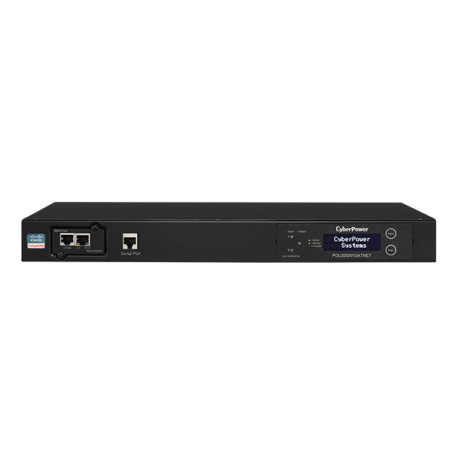 CyberPower PDU20SW10ATNET unidad de distribución de energía (PDUs) 10 salidas AC 1U Negro