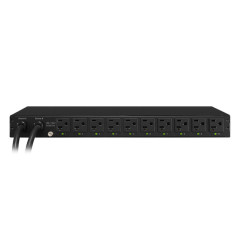 CyberPower PDU20SW10ATNET unidad de distribución de energía (PDUs) 10 salidas AC 1U Negro