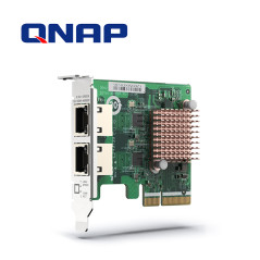 Tarjeta de red dual 2.5Gbps PCI-E x2 para NAS dual 2.5Gbps 2 puertos Ethernet RJ45 PCI GEN 2 X2 QNAP QXG-2G2T-I225