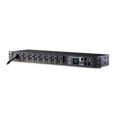 CyberPower PDU41002 unidad de distribución de energía (PDUs) 8 salidas AC 1U Negro