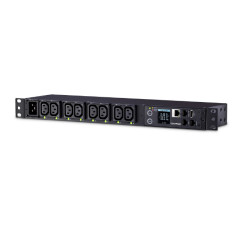CyberPower PDU81006 unidad de distribución de energía (PDUs) 8 salidas AC 1U Negro