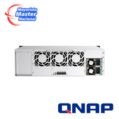 Caja de expansión de almacenamiento SAS 12Gb/s 16 bahías frontales montaje en rack 3UR QNAP TL-R1620Sep-RP-US