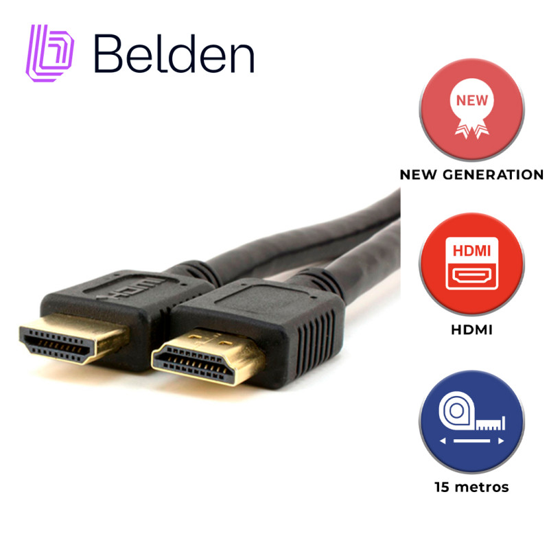 Cable HDMI Belden HDE015MB 15 metros