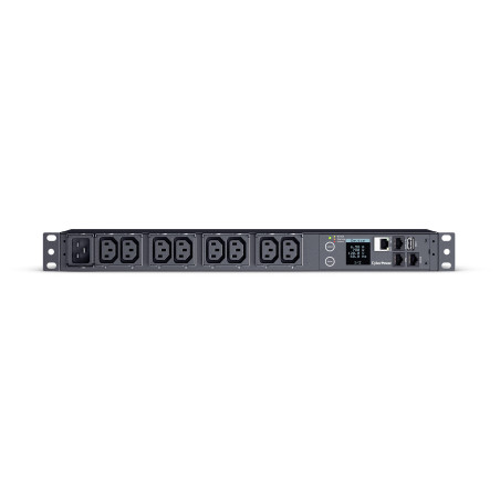 CyberPower PDU31006 unidad de distribución de energía (PDUs) 8 salidas AC 1U Negro