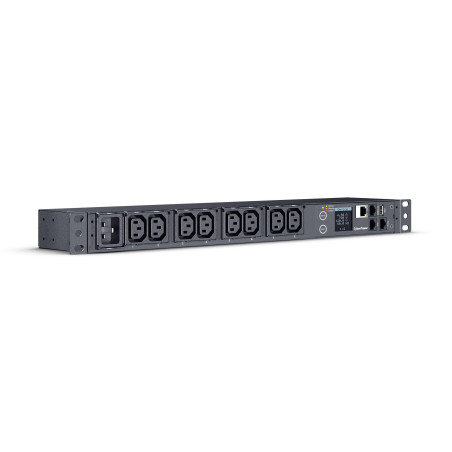CyberPower PDU31006 unidad de distribución de energía (PDUs) 8 salidas AC 1U Negro