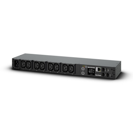 CyberPower PDU31005 unidad de distribución de energía (PDUs) 8 salidas AC 1U Negro