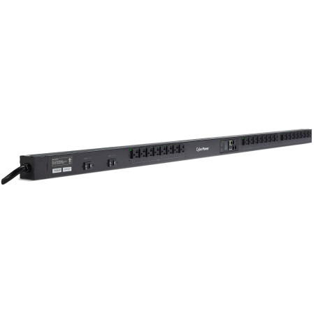 CyberPower PDU81102 unidad de distribución de energía (PDUs) 24 salidas AC 0U Negro