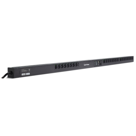 CyberPower PDU81101 unidad de distribución de energía (PDUs) 24 salidas AC 0U Negro