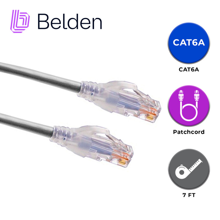 Patch cord UTP Cat6A UTP Cat6A 4 pares 24 AWG sólido BELDEN CA21108007