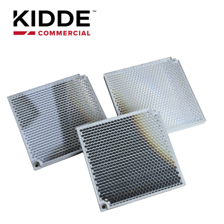 Reflector para detector de humo por haz extiende alcance hasta 100 metros 3 prismas KIDDE 1010-000