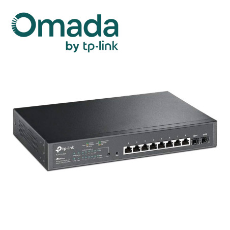 Switch PoE administrable 8 puertos PoE 150 W presupuesto PoE Gigabit TP-LINK SG2210MP