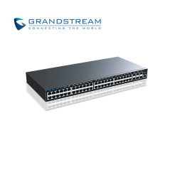Switch administrable PoE+ Capa 3 48 puertos Gigabit 6 puertos 10Gigabit SFP+ PoE/PoE+/PoE++ dinámico GRANDSTREAM GWN7816P