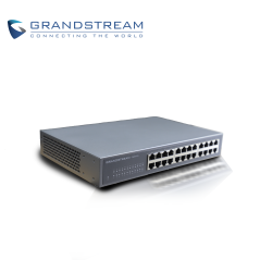 Switch no administrable 24 puertos Gigabit 10/100/1000 Mbps Montaje escritorio/pared GRANDSTREAM GWN7703