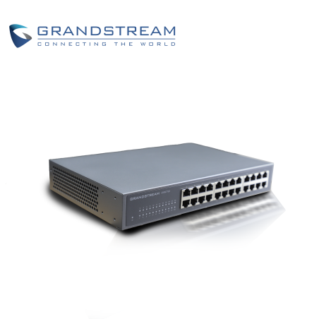 Switch no administrable 24 puertos Gigabit 10/100/1000 Mbps Montaje escritorio/pared GRANDSTREAM GWN7703