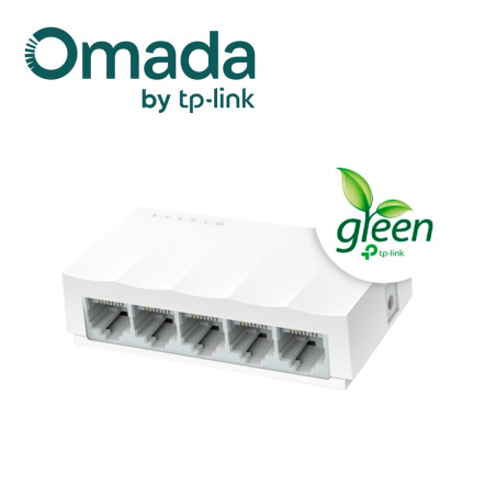 Switch de escritorio de 5 puertos 10/100 Mbps 5 puertos 10/100 Mbps sin ventilador TP-LINK LS1005