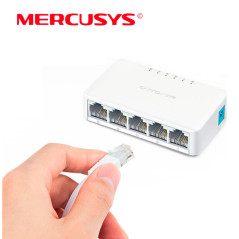 Switch de escritorio 5 puertos 10/100 Mbps Plug and Play TP-LINK MS105