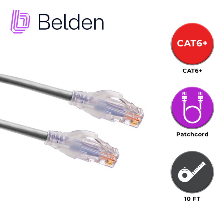 Patch Cord UTP Cat6 UTP Categoría 6 CMR BELDEN C601108010