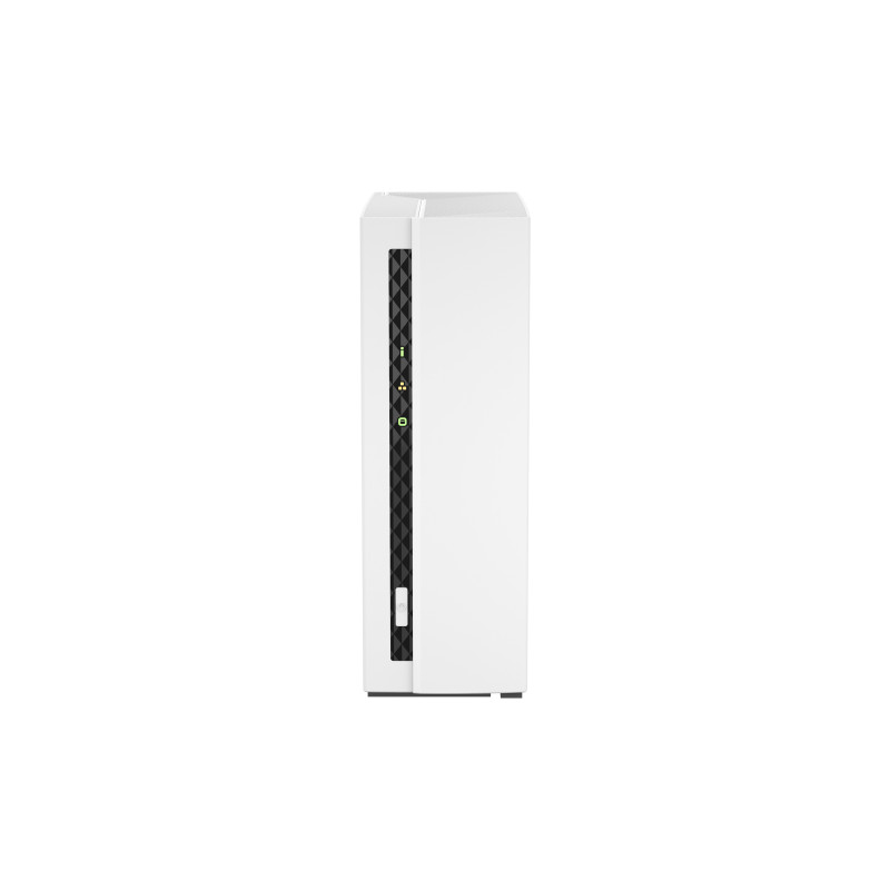 QNAP TS-133 servidor NAS o de almacenamiento Tower Cortex-A55 2 GB DDR4 0 TB QNAP Turbo System Blanco