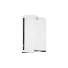 QNAP TS-133 servidor NAS o de almacenamiento Tower Cortex-A55 2 GB DDR4 0 TB QNAP Turbo System Blanco